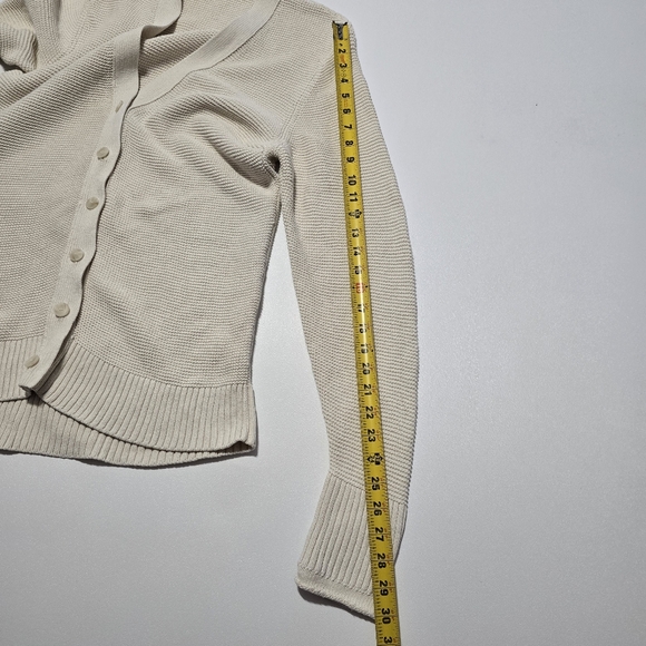 Toccin Long Line Beach Cardigan Long Sleeves V-neck Size M - Picture 11 of 15